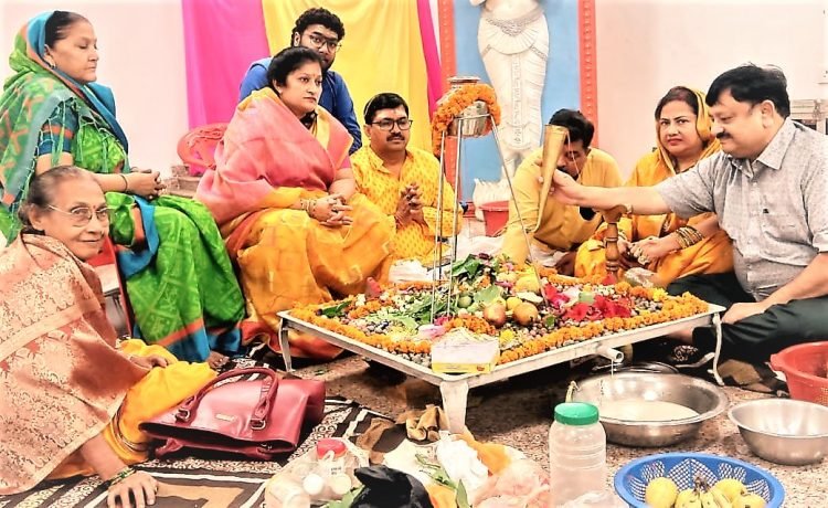 २७ चौकियों पर सवा लाख रुद्रों का अभिषेक