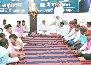 छत्रपति शाहू महाराज की सपाइयों ने मनाई जयंती