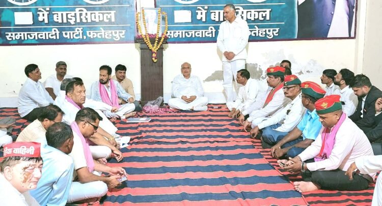 छत्रपति शाहू महाराज की सपाइयों ने मनाई जयंती