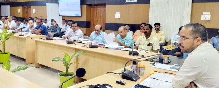 सीडीओ ने की अंतर्विभागीय समन्वय समिति की द्वितीय बैठक