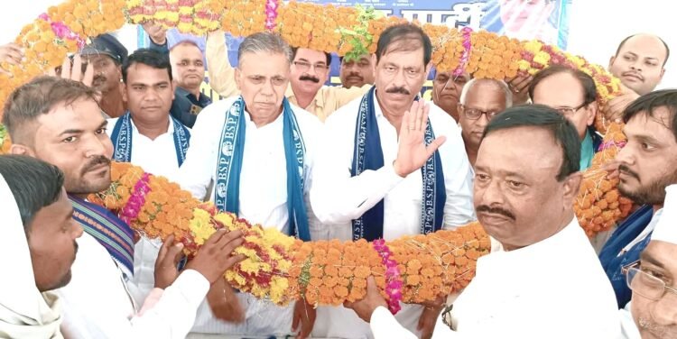 बसपा की बैठक में संगठन मजबूती व सेक्टर बूथ की समीक्षा