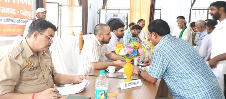 सीडीओ ने फरियादियों की सुनी समस्याएं