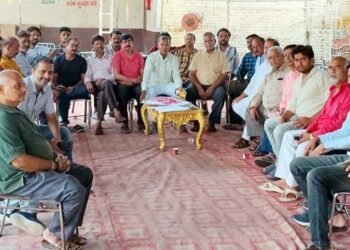 हनुमान मंदिर में मार्केट बनाने का विरोध रहेगा जारी: राम प्रकाश