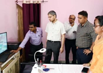 डीएम व एसपी ने परीक्षा केन्द्रों का लिया जायजा