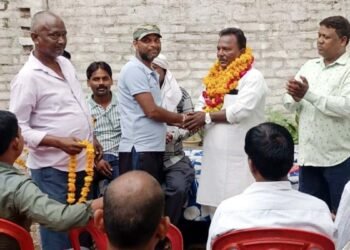 राष्ट्रीय बाल्मीकि न्याय पंचायत के प्रदेश अध्यक्ष का स्वागत