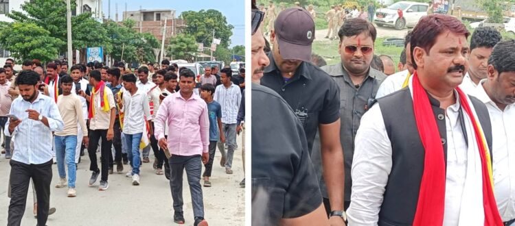 लोकजन सोशलिस्ट पार्टी के राष्ट्रीय अध्यक्ष को पुलिस ने लौटाया बैरंग