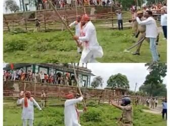 मकबरे में तोड़फोड़ मामले में मामले में 10 मानजद व 150 अज्ञात के खिलाफ मुकदमा दर्ज