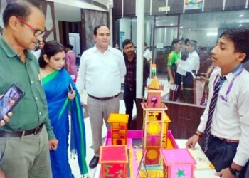 जयपुरिया स्कूल में लगी सामाजिक विज्ञान प्रदर्शनी