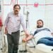 कैंसर मरीज के लिए मसीहा बने बृजेश, किया रक्तदान