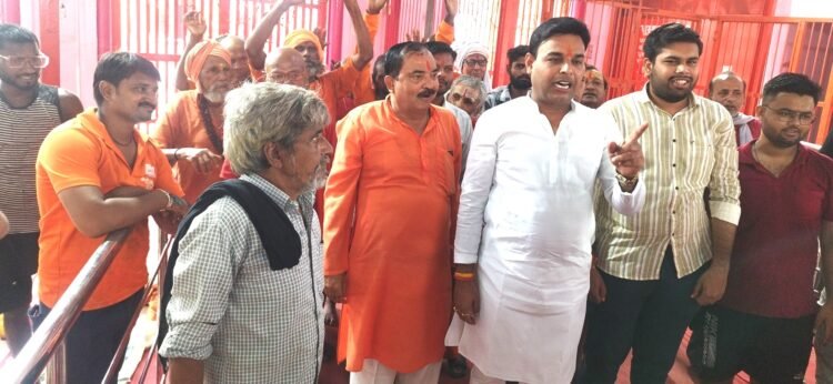 श्री ताम्बेश्वर मंदिर सिद्धपीठ के मेला प्रभारी एकपक्षीय कार्यवाही पर भड़के