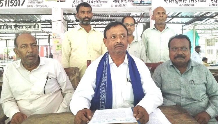 बसपा जिलाध्यक्ष ने कहा हालात सही होने पर करेंगे कार्यक्रम