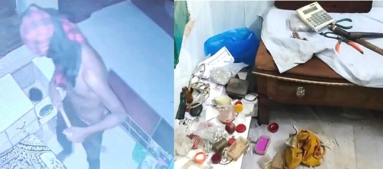 ज्वेलरी शॉप से चांदी व नगदी चोरी, कैमरे में कैद हुए चोर 