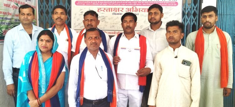 अपना दल (यस) ने सीएम के नाम भेजा पांच सूत्रीय मांगों का ज्ञापन