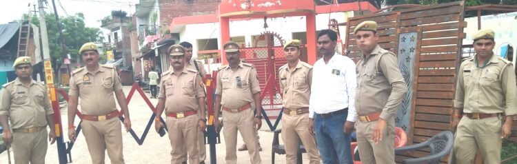 विवादित स्थल पर प्रशासन का कड़ा पहरा, मीडिया और स्थानीय लोगों को भी जाने से रोका