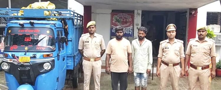 अंतर्जनपदीय भैंस चोरो को अफोई पुलिस ने किया गिरफ्तार