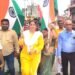 खागा नगर पंचायत द्वारा विशाल तिरंगा यात्रा का आयोजन