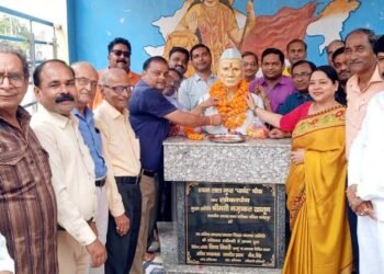 झंडा गीत रचयिता श्यामलाल गुप्ता पार्षद का मनाया जन्म दिवस