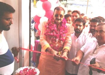 किशन इलेक्ट्रिक शो रूम का हुआ भव्य शुभारंभ