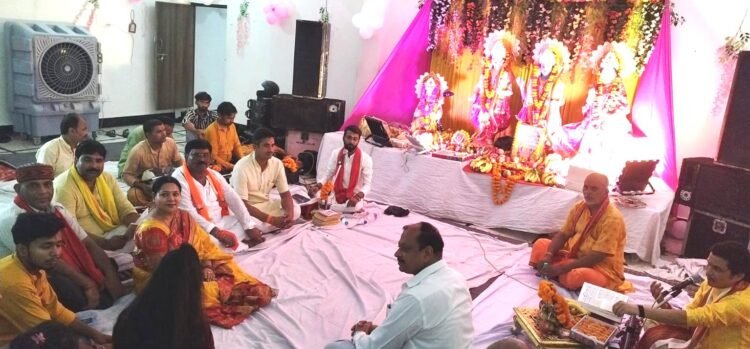 भाजपा जिलाध्यक्ष के दो वर्ष के कार्यकाल पूर्ण होने पर विशाल भंडारा और सुंदर कांड का पाठ