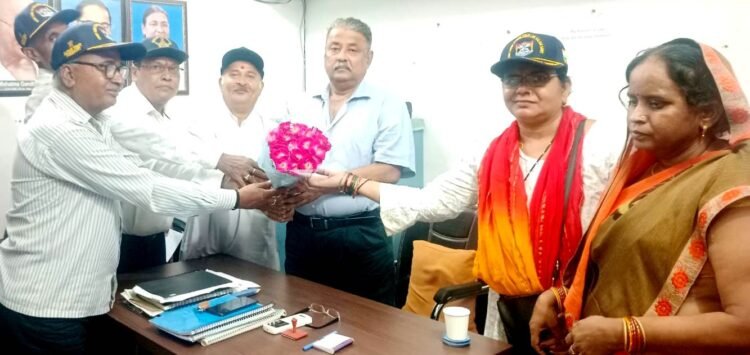 कर्नल विभव मान सिंह का भूतपूर्व सैनिक संगठन ने किया स्वागत