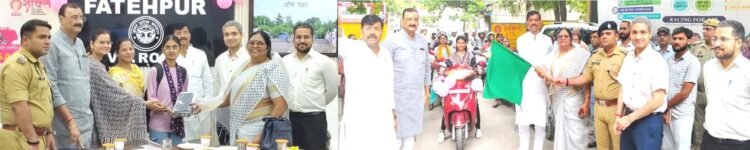 मिशन शक्ति फेज 5.0 की रैली को हरी झंडी दिखाकर किया रवाना