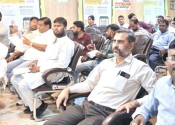 नगर पालिका में संवाद कार्यक्रम का आयोजन