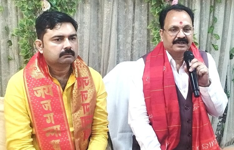 2 नवम्बर को रामगंज पक्का तालाब में होगा जगन्नाथ मन्दिर का भूमि पूजन: संतोष तिवारी