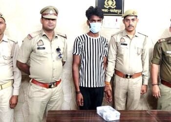 बकेवर पुलिस ने पच्चीस हजार के इनामिया को किया गिरफ्तार