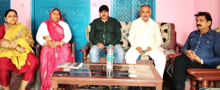 बहुआ में जिला कांग्रेस ने चलाया वृहद संगठन सृजन अभियान 