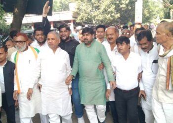 किसानों की समस्याओं को लेकर कांग्रेस ने मुख्यमंत्री को भेजा ज्ञापन