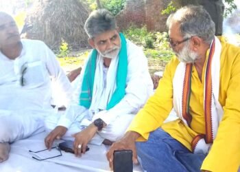 बे-मौसम बारिश से बर्बाद हुई फसलों का किसानो को दिया जाए मुआवजा: रामदत्त मिश्रा