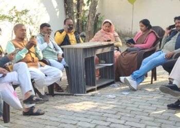 नवनियुक्त भाजपा जिलाध्यक्ष के भब्य स्वागत की तैयारी में जुटे कार्यकर्ता