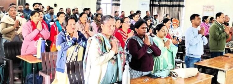 डायट में संवैधानिक-मानवीय मूल्यों की गूंज, शिक्षकों में नई ऊर्जा