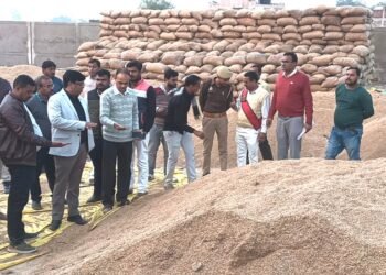 असोथर मंडी समिति का एडीएम व डिप्टी आरएमओ ने किया औचक निरीक्षण, केंद्र प्रभारियों पर लगी फटकार