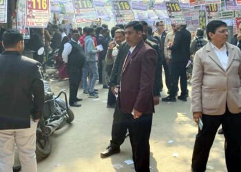 यूपी बार काउंसिल चुनाव में अधिवक्ताओं में दिखा उत्साह