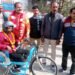 जिला पंचायत सदस्य ने दिव्यांग को दिलवाई ट्राई साइकिल