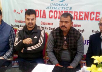 जिला एथलेटिक्स संघ का कैलेंडर घोषित