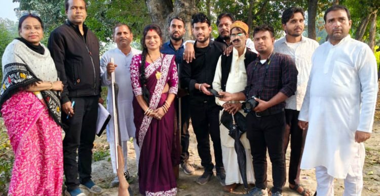 एनजे फिल्म प्रोडक्शन की अवधी फिल्म दंश की शूटिंग पूरी