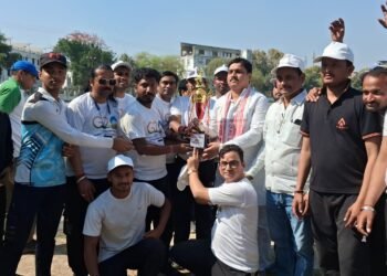 स्पोर्ट्स एसोसिएशन वाराणसी की मैत्री क्रिकेट प्रतियोगिता में लंका जोन विजयी