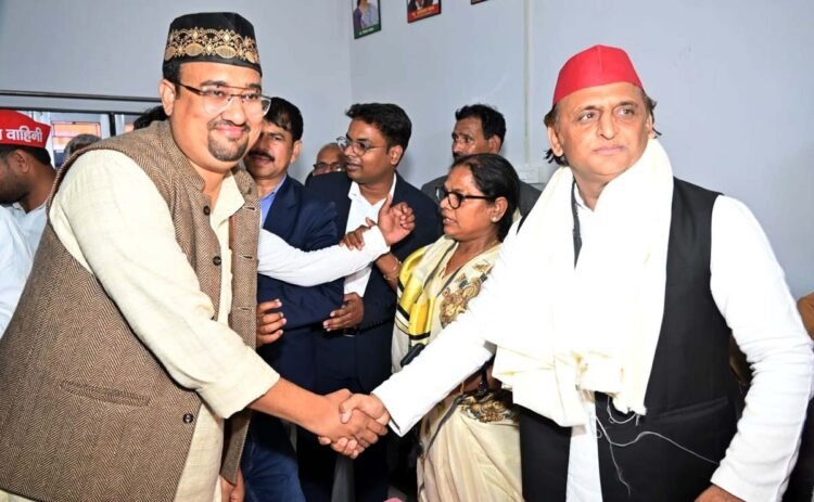 सपा के राष्ट्रीय अध्यक्ष से मिले जहानाबाद चेयरमैन