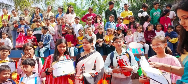 लिल्स बगिया में कला प्रतियोगिता व बाल मेले का हुआ आयोजन