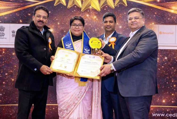 सेंट जेवियर्स की डॉ. प्रियंका को मिला बेस्ट प्रिंसिपल अवार्ड