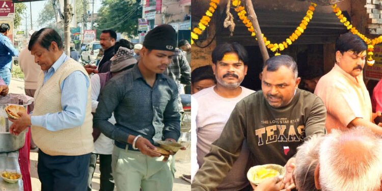 महाशिवरात्रि पर जगह-जगह भंडारों का हुआ आयोजन