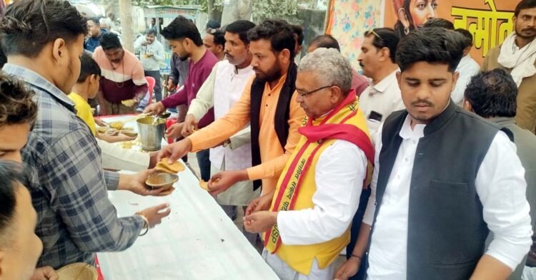 छत्रपति शिवाजी महाराज की मनाई जयंती