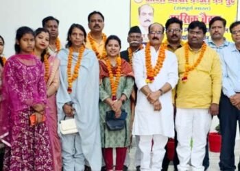 आदर्श व्यापार मंडल गर्ग गुट की हुई राष्ट्रीय कैबिनेट बैठक