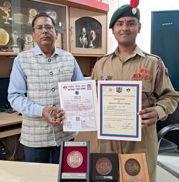 महर्षि के छात्र अभिनव ने नाम किया रोशन