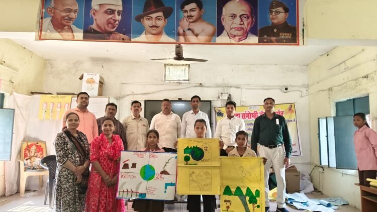 राजपुर में ब्लॉक स्तरीय कला प्रतियोगिता आयोजित