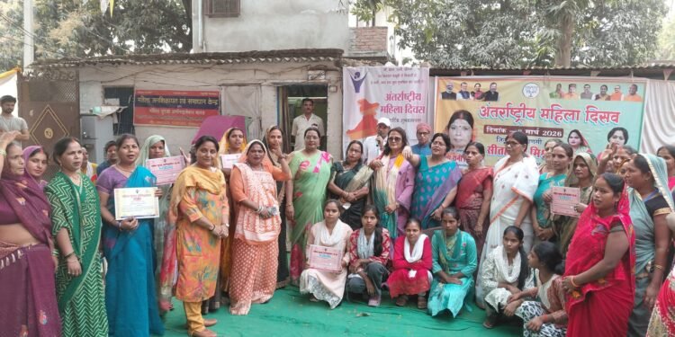 अंतर्राष्ट्रीय महिला दिवस पर शिवपुर विधानसभा में नारी शक्ति का सम्मान