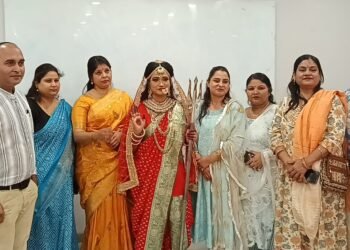 सिद्धिदात्री मां के दिव्य स्वरूप का भव्य आयोजन