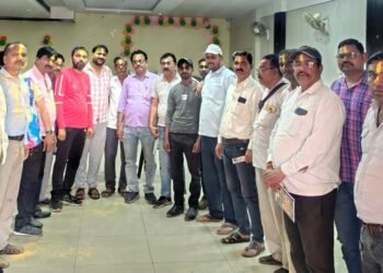 उत्तम उद्योग व्यापार मंडल पत्रकारों संग ने मनाया होली मिलन